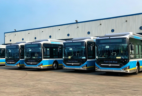 EVLINK apoia os Jogos Olímpicos de Inverno de Pequim, capacitando ônibus com célula de combustível de hidrogênio com aquecedores de líquido refrigerante de 20 kW